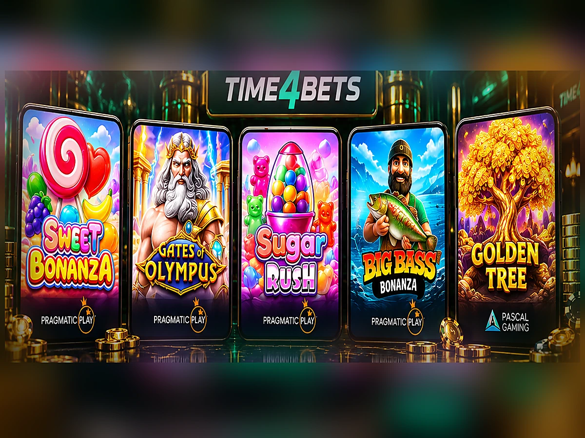 Time4Bets similar slot games in the lobby