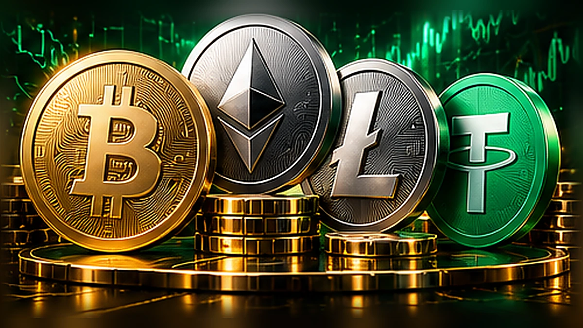Supported Bitcoin, Ethereum, Litecoin and USDT crypto deposits