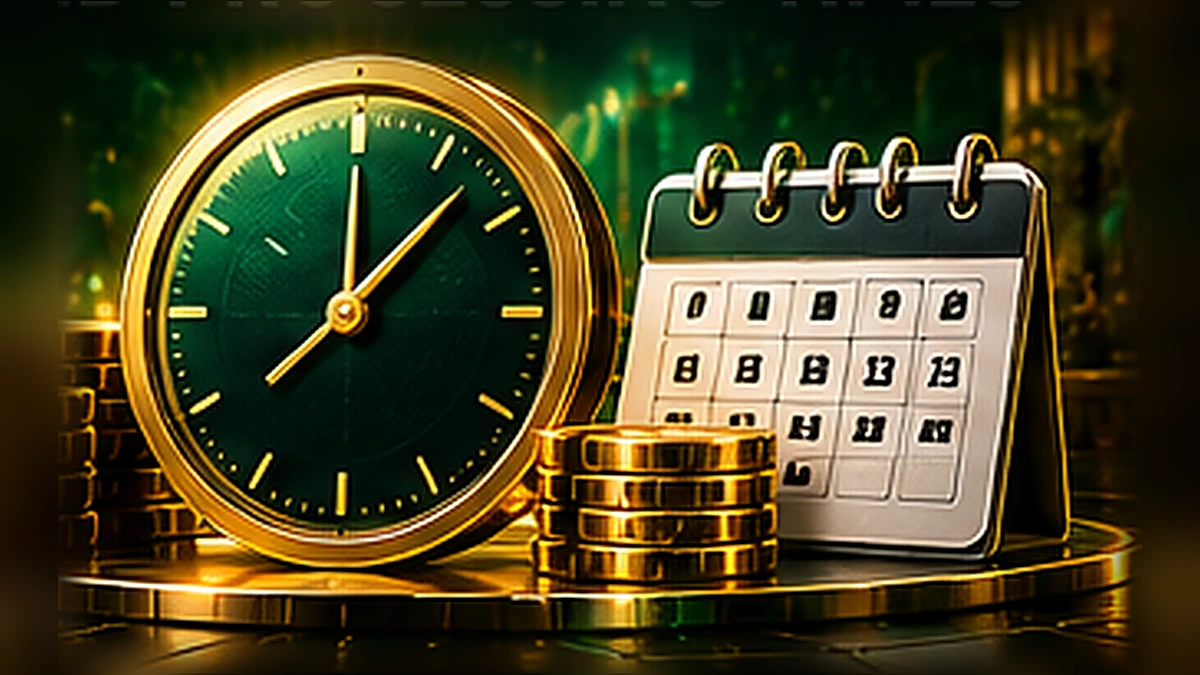 Transaction confirmation time for pending deposits