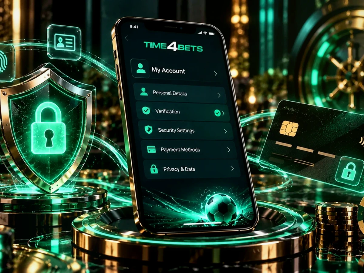 Time4Bets identity verification and protected account access