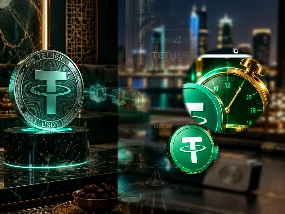 USDT blockchain confirmations, transaction fees and processing time